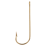 Mustad 3261-BR-2-C10 Aberdeen Крючки С Одним Глазком Золотистый Bronze 2