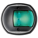 Бортовой огонь Sphera Design Classic 12 зелёный 112,5° 12В 10Вт 100x50x88мм в чёрном корпусе для судов до 12м, Osculati 11.410.02