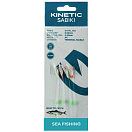Купить Kinetic F106-168-021 Sabiki Royal Рыболовное Перо Бесцветный Holo Fishskin / Red Glow 7ft.ru в интернет магазине Семь Футов