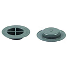 Купить Zwaardvis ZWA64026 Delrin Стопор опорной пластины Серебристый Grey 60 mm 7ft.ru в интернет магазине Семь Футов