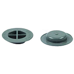 Zwaardvis ZWA64026 Delrin Стопор опорной пластины Серебристый Grey 60 mm