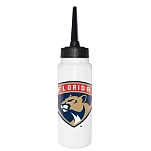 Nhl 65073-FLORIDA PANTHERS-1000 ml Бутылка для воды «Флорида Пантерз» 1L Белая White / Black