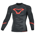 Macna 1658090S/M183 Зимняя компрессионная рубашка Черный Black / Red S-M