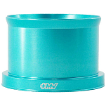 MV Spools MV1-FL-T5-LIGHTBLU MV1 Прямая алюминиевая запасная шпуля Голубой Light Blue T5 
