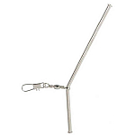 Tortue ATO010016 Metal Трубка против запутывания Серебристый Grey 7 cm 