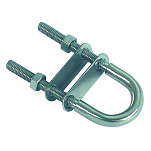 Forniture nautiche italiane 5050312 Нержавеющая сталь U Болт Серебристый Silver 150 x 12 mm 