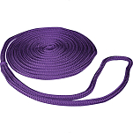 Seachoice 50-39981 Dock Line 9.5 mm Double Braided Nylon Rope Фиолетовый Purple 4.6 m 