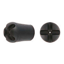 Купить Fuji tackle 92015 GRC Butt Cap Черный  Black 5 pcs  7ft.ru в интернет магазине Семь Футов