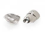 TESSILMARE 130-500-725 Торцевые заглушки для профиля SPHAERA 25 из нержавеющей стали с основанием из ПВХ / пара
