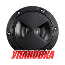 Лючок палубный 203 мм, черный (упаковка из 30 шт.) Osculati 20-207-20_pkg_30