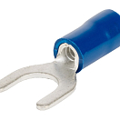 Вилочный кабельный наконечник / синий / 1,5–2,5 мм² / 20 шт. в упаковке / Диаметр проушины: M4