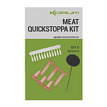 Korum K0310214 Quick Kit Остановки для бойлов Бесцветный Red
