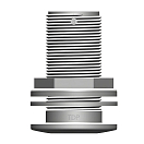 Купить Кингстон TruDesign Domed 90421 1"1/4 BSP Ø30мм из белого нейлона армированного стекловолокном 7ft.ru в интернет магазине Семь Футов