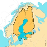 C-map M-EN-T-326-D-MS Finland Inland & Baltic Sea Discover X Визитная Карточка Multicolour