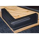 Купить Taylor 32-46076 Угловой док-бампер Черный  Black 7ft.ru в интернет магазине Семь Футов