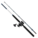 Kinetic R-14491457-C131-009-002 Комбо троллинга Fantastica CC 2 Секции отремонтированы Black / White 1.83 m