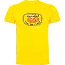 Купить Kruskis CA65500103C075 Футболка с коротким рукавом Fresh Crab Желтый Yellow S 7ft.ru в интернет магазине Семь Футов