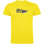 Kruskis CA65500603K045 Футболка с коротким рукавом Bluefin Tuna Желтый Yellow 3XL