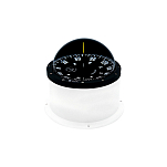 Компас Autonautic instrumental CHE-0074 12/24В 195х180мм Ø140мм прямая картушка для установки на палубе белый/черный