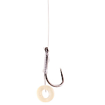 Cresta 4735-105-5 Pole Rigs+Baitband Связанный Крючок Без Зазубрин 0.160 mm Серебристый Clear 14 