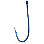 Mustad 496-BU-4-314-UNIT Classic Line Limerick Колючий Крючок С Лопатками 50 единицы измерения Голубой Blue 4