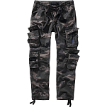 Brandit 1016-4-5XL Брюки Pure Slim Fit Зеленый  Dark Camo 5XL