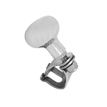 Forniture nautiche italiane 4345070 Поворотная ручка рулевого колеса из нержавеющей стали Серебристый Silver