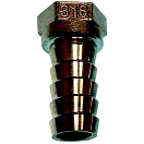 Купить Goldenship GS30516 Нержавеющая сталь 1 1/4´´ Переходник для шланга с внутренней резьбой Серебристый Grey 40 mm  7ft.ru в интернет магазине Семь Футов