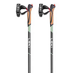 Leki 65325281-125 Smart Response столбы Серебристый Dark Anthracite / Smoke Green / White 125 cm