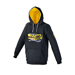 Mivardi M-MCWHMC4XL Толстовка с капюшоном MC Team Черный Black / Yellow 4XL