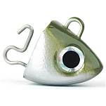 Fiiish BM766 Black Minnow Search Джиг-голова 2 единицы измерения Серебристый Khaki 4.5 g 