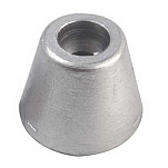 Tecnoseal 2626523 Power Sleipner Цинк Ожив Анод  Silver 26 x 20 mm 