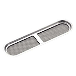 Plastimo 472659 Гриль Овальный Вентиляционный Silver 150 x 40 mm