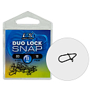 Купить L&k 82220030 Duo Lock Скрепки Для Бумаг  Black 1 7ft.ru в интернет магазине Семь Футов