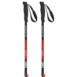 Tsl outdoor PFBTOC3L Tour Carbon 3 Light P&P Поляки Черный Black / Red 72.5-140 cm