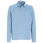 Slam A108010S00-W450-XXL Поло с длинным рукавомным рукавом Heba Голубой Light Blue 2XL