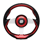 Uflex 216-GRIMANIRS Рулевое колесо Гримани  Black / Red 13 4/5´´