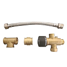 Купить Indel marine SFD00012AA Square Slim-A Комплект смесительных клапанов для котлов Silver / Bronze 7ft.ru в интернет магазине Семь Футов