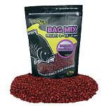 Pro elite baits C8433875 Микс Банан И Клубника 800g Пеллеты Красный 3 / 4.5 / 6 mm 