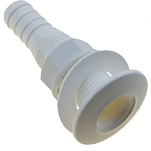 Goldenship GS30083 Nylon Через корпус Белая  White 1 1/4´´ 