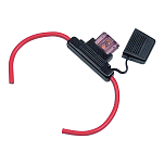 Bep marine HDBFH Inline Heavy-Duty Fuse Holder Черный  Black / Red