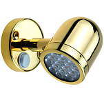 Goldenship GS10219 12V 10W 65 mm Свет кабины перегородки Золотистый Gold
