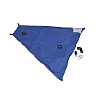 Мягкий водяной бак трапециевидный Plastimo 70967 35л 550х700х250мм для шлангов Ø12/38мм синий из нейлона/ПВХ