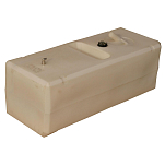 Топливный бак SIC NAVY 2323186 1100x450x400мм Ø40мм 160л белый полиэтилен сертификаты ISO и EC