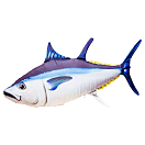 Купить Gaby GP-175525 The Atlantic Bluefin Tuna Giant Белая  Blue / White 7ft.ru в интернет магазине Семь Футов