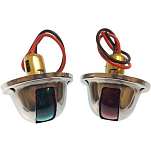 Goldenship GS10030 Vertical Установка навигационного огня 2 единицы измерения Золотистый Black / Green