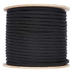 Plastimo P201823 Швартовый канат 24-прядный Полиэстер 100 m Black 24 mm