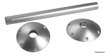 Опора для стола алюминиевая с незаглубляемым основанием 70 х 60 мм, Osculati 48.418.28
