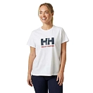 Купить Helly hansen 34465_001-s Футболка с коротким рукавом Logo 2.0 White 30x25x2 7ft.ru в интернет магазине Семь Футов