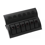 Панель переключателей 6 клавиш с автоматическими выключателями NEKEKE BP06